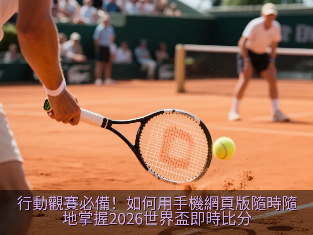 行動觀賽必備！如何用手機網頁版隨時隨地掌握2026世界盃即時比分